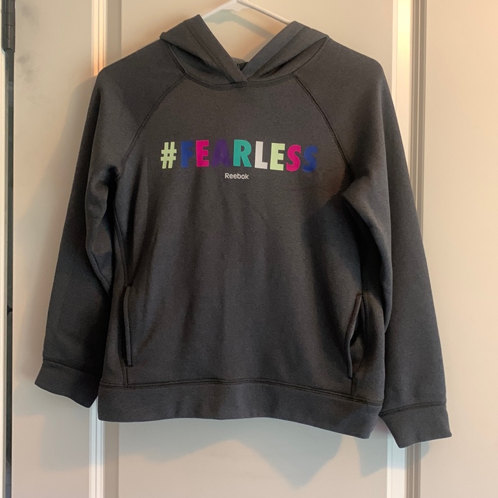 Reebok Fearless hoodie, kids size M
